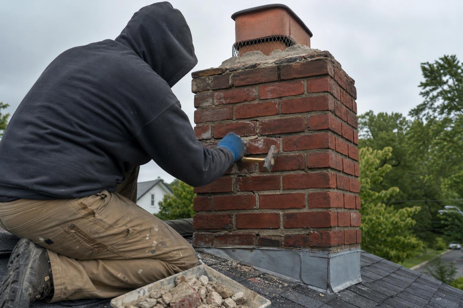 Chimney Cap Installation